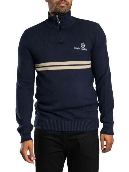 Sergio Tacchini New Dallas 1/4 Zip Knit