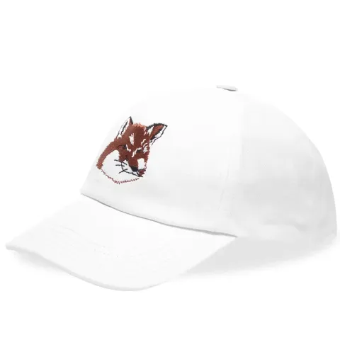Maison Kitsuné Large Fox Head Embroidery 6P Cap