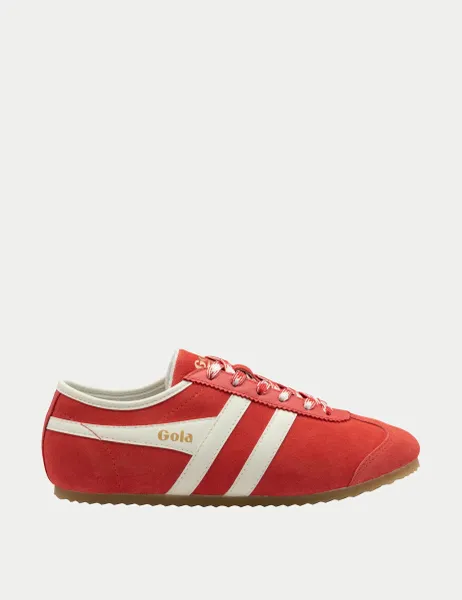 Gola Cleora Suede Trainers Coral