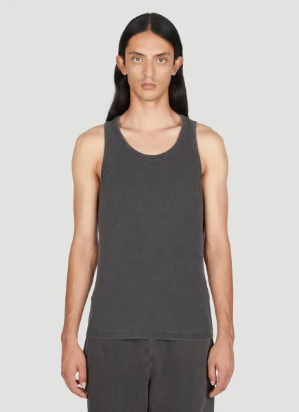 Washed Rib Tank Top