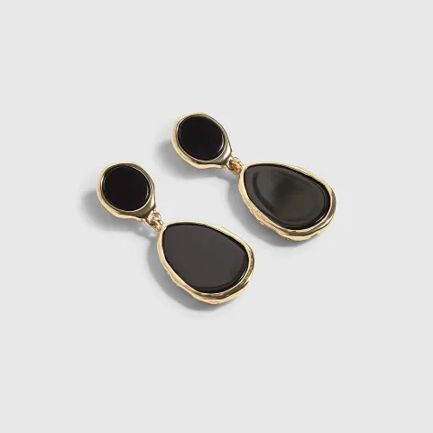 River Island Pear Drop Earrings