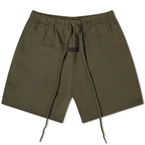Spring Tab Detail Sweat Shorts