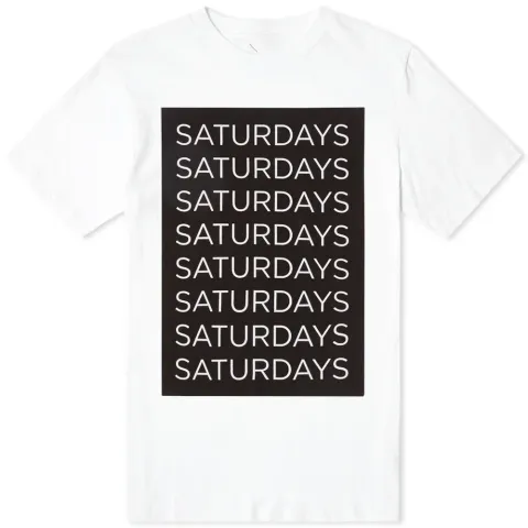 Saturdays Block Tee