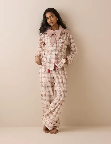 Nobody's Child Pure Cotton Printed Pyjama Set