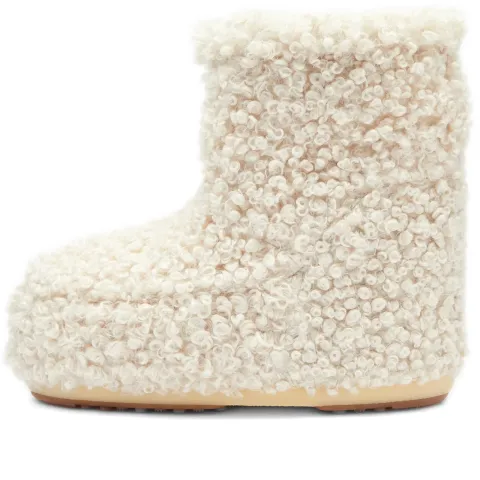 Icon Low Faux Astrak Fur Boots