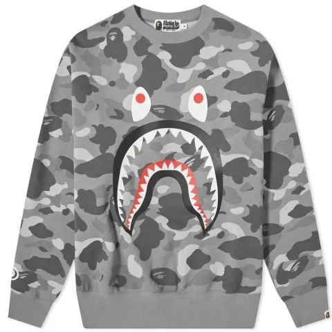 Color Camo Shark Relaxed Crew Sweat