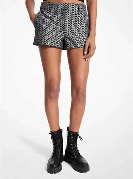 MK2000 Logo Jacquard Shorts