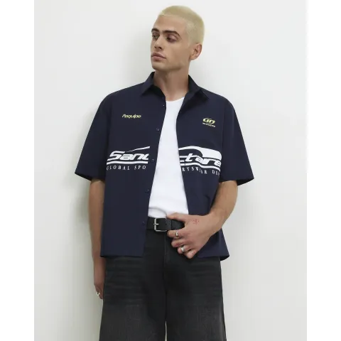 River Island Boxy Fit Sanctaire Shirt