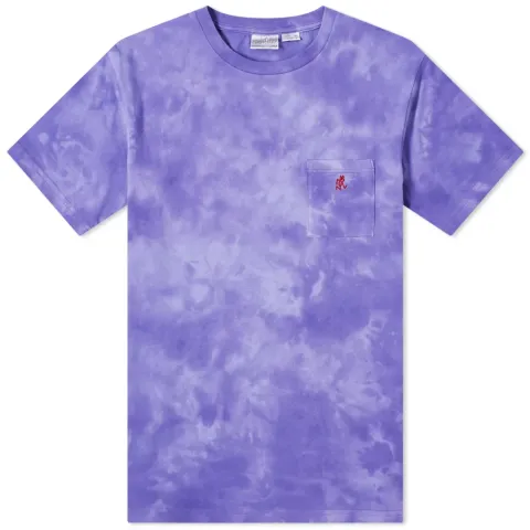 One Point Tie Dye Pocket T-Shirt