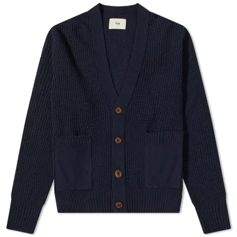 Waffle Cardigan