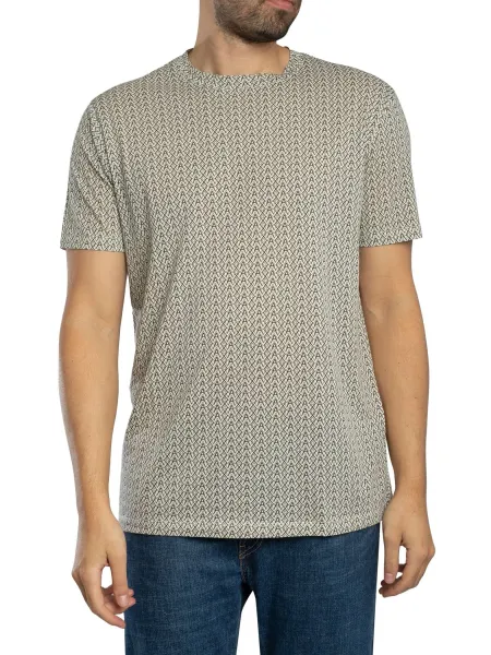 Armani Exchange Brand All Over T-Shirt