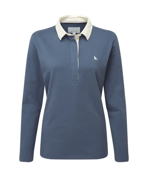 Schöffel Country Chapel Porth Rugby Shirt - Vintage Navy