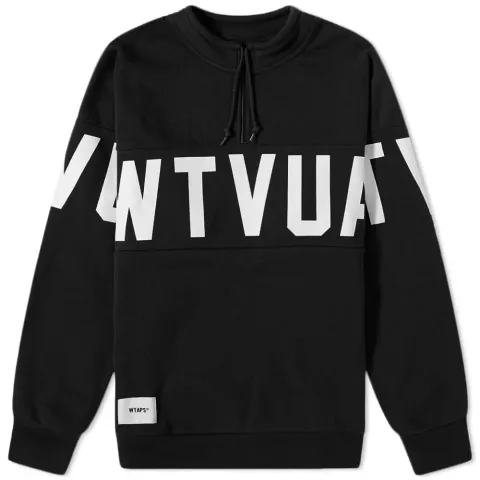 Stencil Mid Zip Sweat