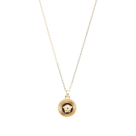 Medusa Head Medallion and Necklace
