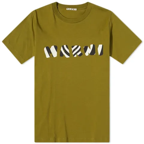 Embroidered Spiral Logo T-Shirt