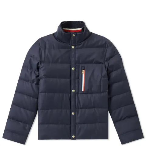 Gamme Bleu Knit Insert Down Jacket