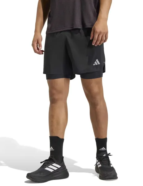 Adidas Running Essentials 2-in-1 Shorts Black