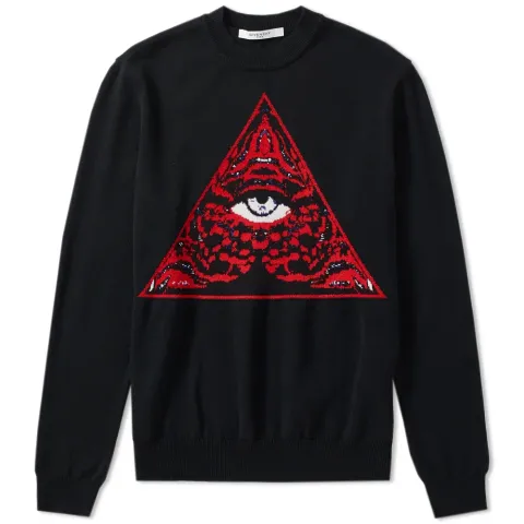 All Seeing Eye Crew Knit