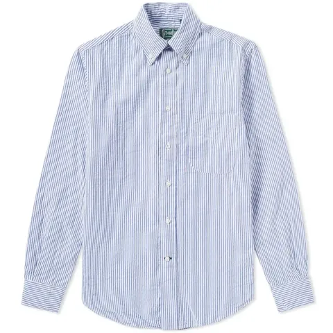 Stripe Seersucker Shirt