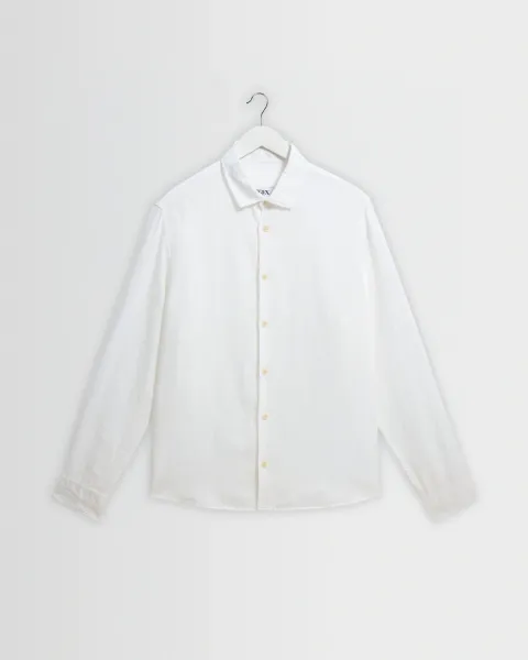 Dartford - White Washed Linen Shirt