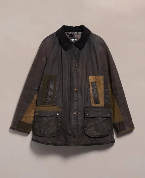 Re-loved Women's Beadnell Waxed Jacket - Size 18