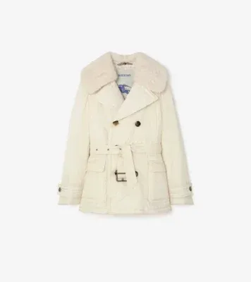 Hertford Trench Jacket in Tundra white - Women, Nylon