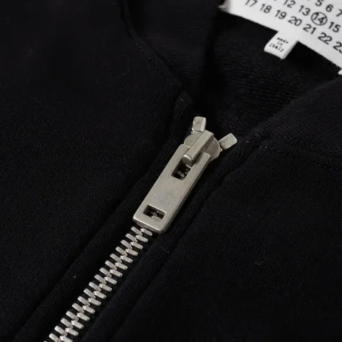 14 Elbow Patch Zip Sweat