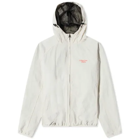 Stacked Logo Windbreaker