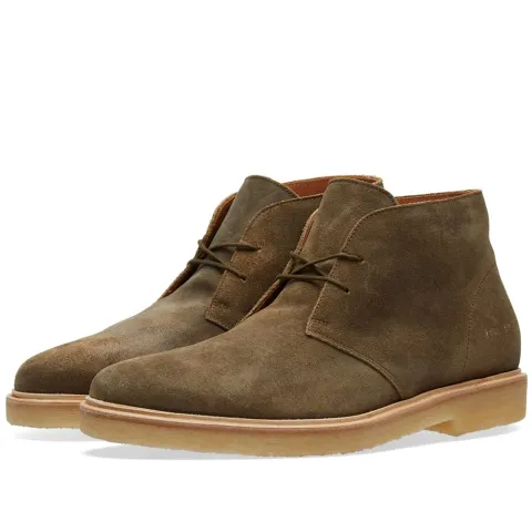 Chukka Waxed Suede