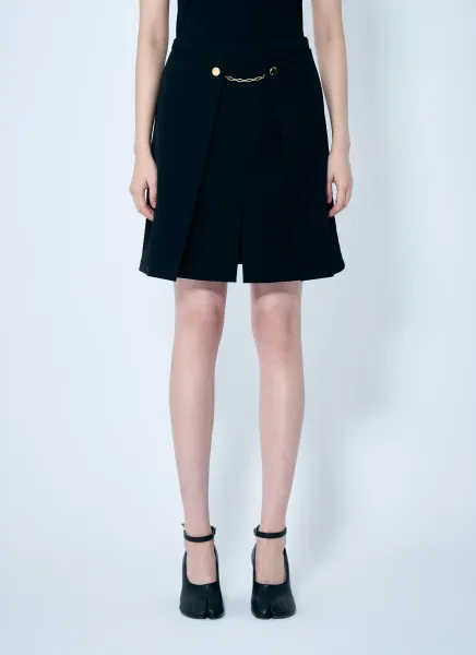 Light Twill Suiting Skirt
