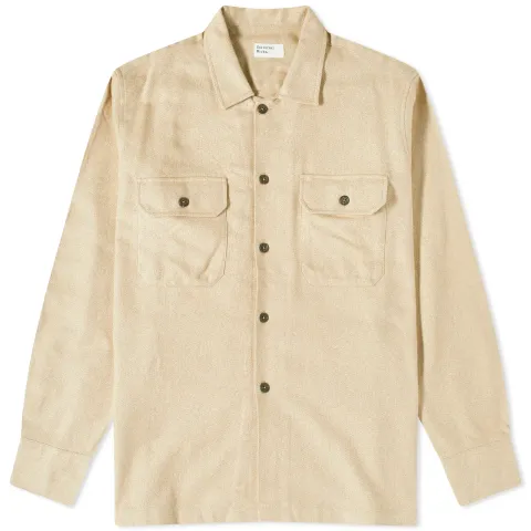 Soft Flannel Utility Overshirt