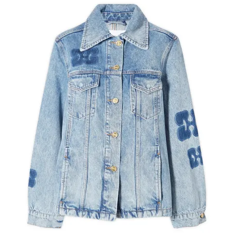Patch Denim Jacket
