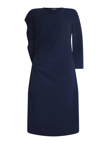 Side Ruched Asymmetrical Dress