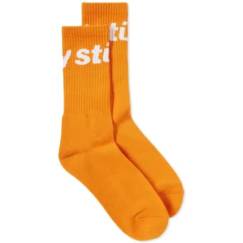 Jacquard Logo Sock