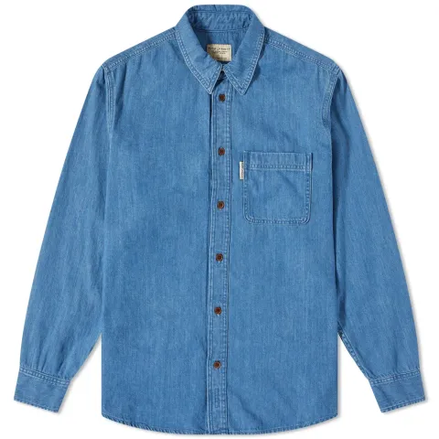 Nudie Jeans Hebbe Humble Blue