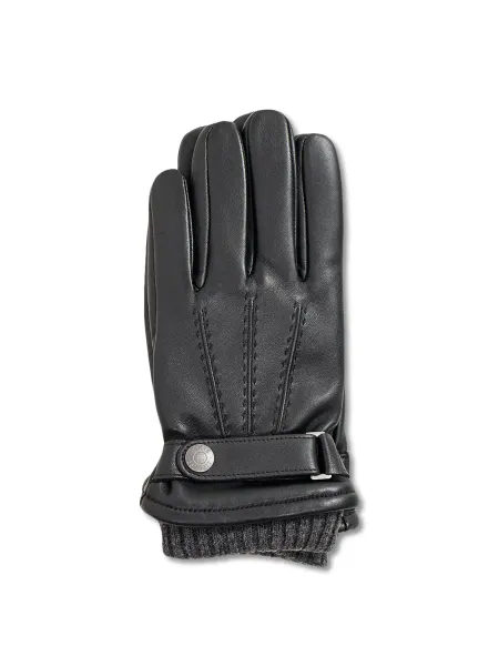Dents Leather Henley Touchscreen Gloves
