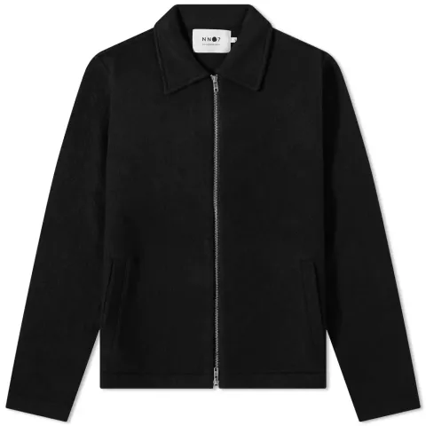 Ivan Boiled Wool Zip Jacket
