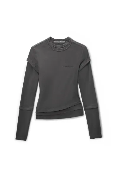 LAYERED LONG SLEEVE TOP