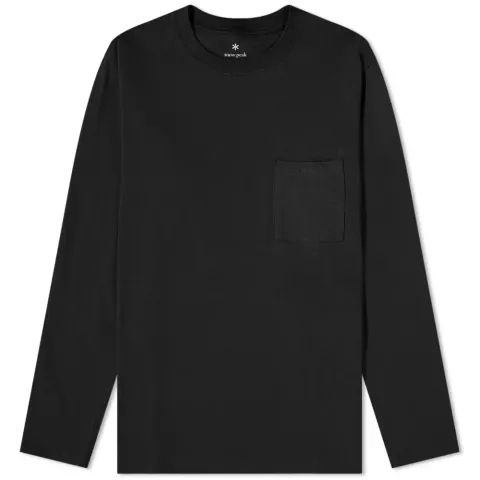Long Sleeve Camping Gear Logo T-Shirt