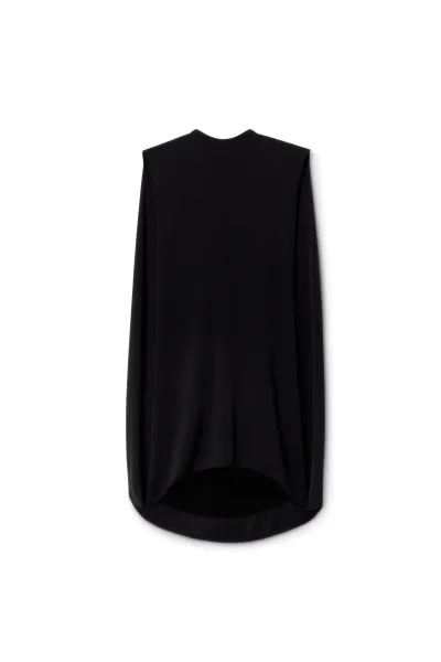 Drape Back Mini Dress
