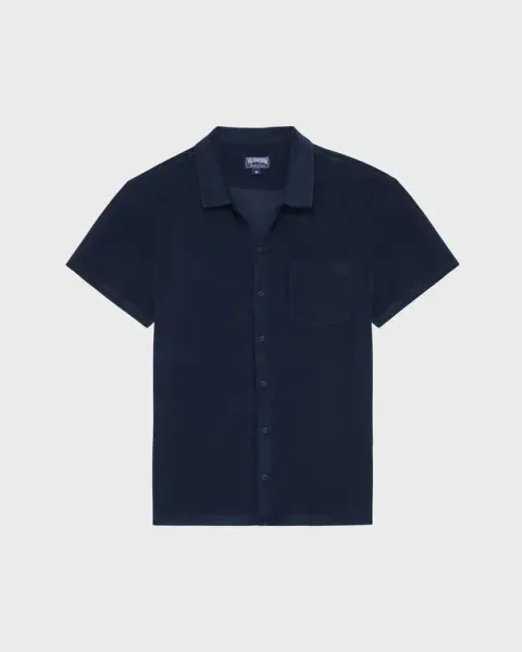 Vilebrequin Terry Bowling Shirt Solid
