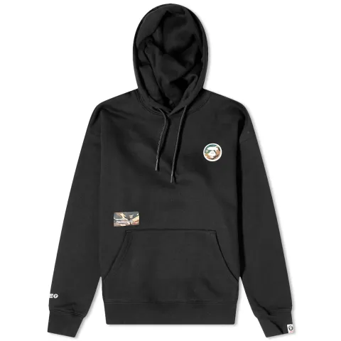 AAPE Logo Hood Popover Hoodie
