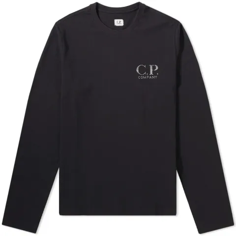 Long Sleeve Reflective Logo Tee