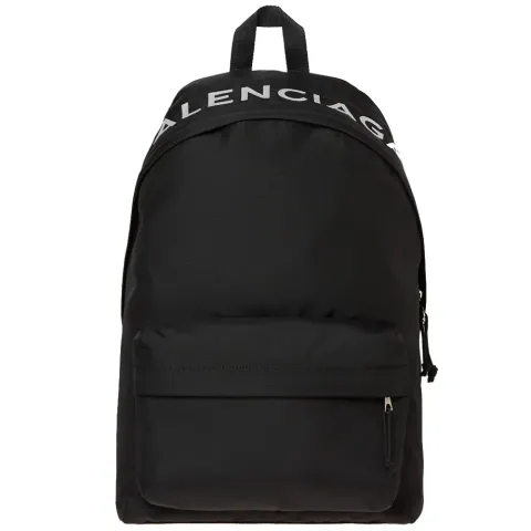 Nylon Sport Logo Backpack