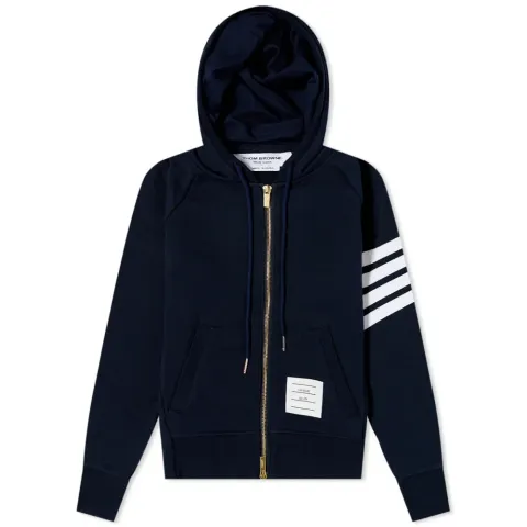 Classic 4 Bar Zip Hoodie