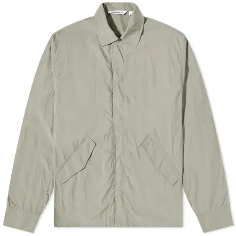 Fishtail Nylon Shirt Jacket