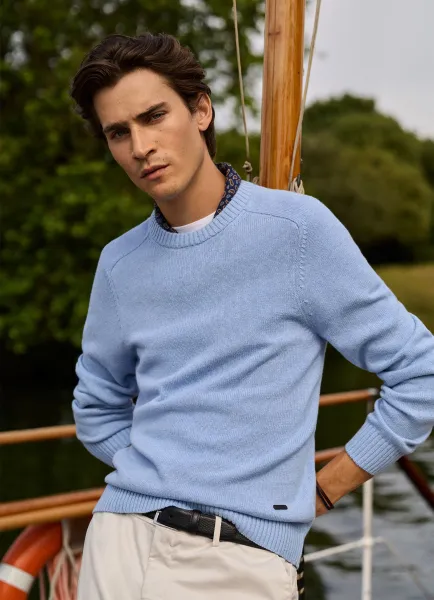 Cotton Crew-Neck Jumper