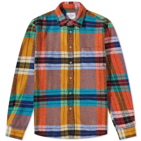 Mitt Blanket Check Overshirt