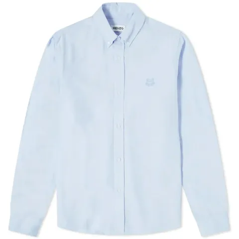 Tiger Crest Oxford Button Down Shirt