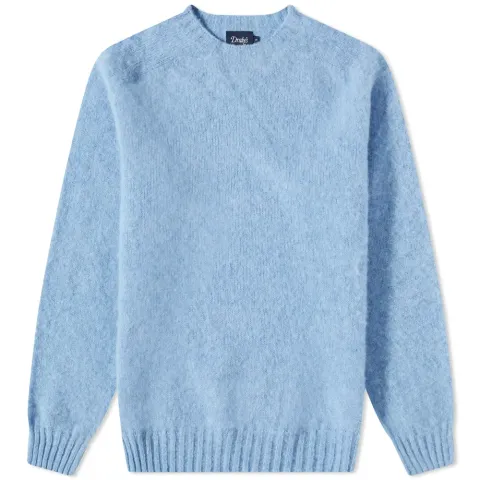 Brushed Shetland Crew Knit
